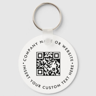 Porte-clés promotionnel personnalisé avec QR pour