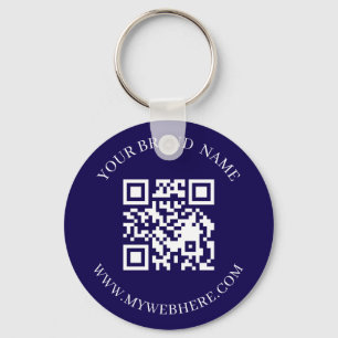 Porte-clés promotionnels avec code QR personnalisé