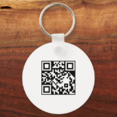 Porte-clés promotionnels QR Code avec logo simple  (Verso)