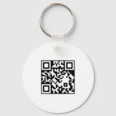 Porte-clés promotionnels QR Code avec logo simple  (Verso)