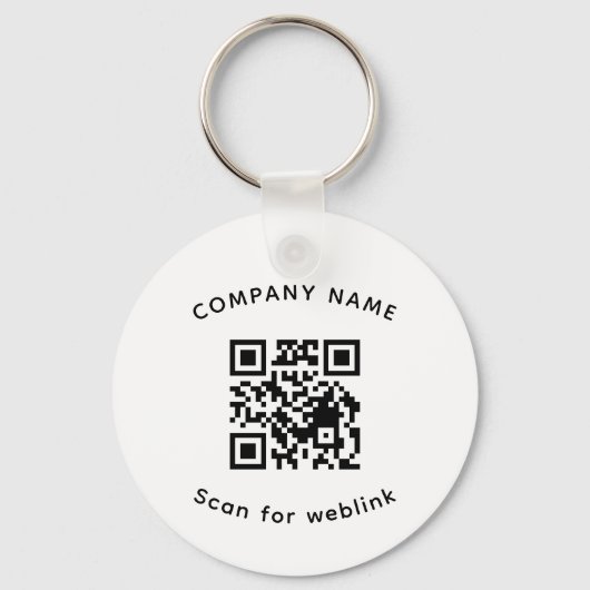 Porte-clés promotionnels QR Code pour Entreprises (Recto)