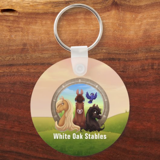 Porte-clés Promotions Cheval Blanc (Verso)