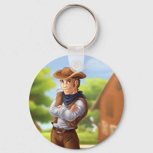 Porte-clés Promotions Western Cowboy (Recto)