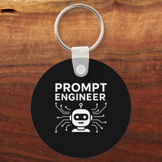 Porte-clés Prompt Engineer Apparel Funny Ai Tech Humor Gift (Recto)