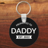 Porte-clés Promu À Daddy Est. 2022 II (Recto)