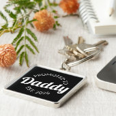 Porte-clés Promu À Daddy Est. 2026 I (Côté)