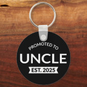 Porte-clés Promu À Oncle Est. 2025 II (Verso)