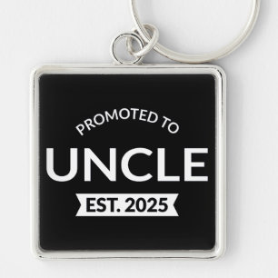 Porte-clés Promu À Oncle Est. 2025 II