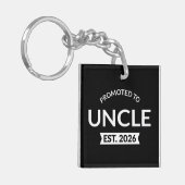 Porte-clés Promu À Oncle Est. 2026 II (Devant gauche)