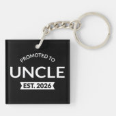 Porte-clés Promu À Oncle Est. 2026 II (Dos)
