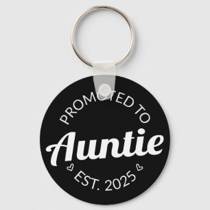 Porte-clés Promu À Tante Est. 2025 I