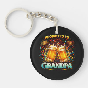 Porte-clés Promu au futur grand-père