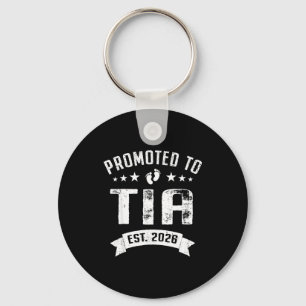 Porte-clés Promue tia est 2026 bientôt tata