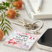 Porte-clés Proposition de marriage | You Marry Me ? Custom (Devant Droit)