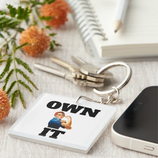 Porte-clés Propre Porte - clé (Devant Droit)