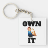 Porte-clés Propre Porte - clé (Devant)