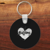 Porte-clés - Propriétaire de chiot d'éleveur d'animaux Amoure (Recto)