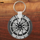 Porte-clés Propriétaire De Garage Ou De Réparation De Voiture (Recto)