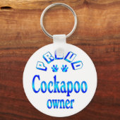 Porte-clés Propriétaire du Cockapoo (Recto)
