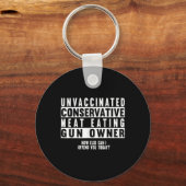 Porte-clés Propriétaire d'un pistolet à viande conservateur n (Recto)