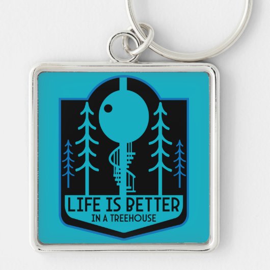 Porte-clés Propriétaires de Treehouse (Devant)