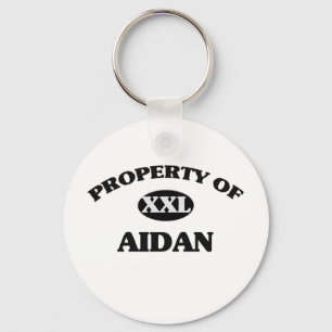 Porte-clés Propriété de AIDAN