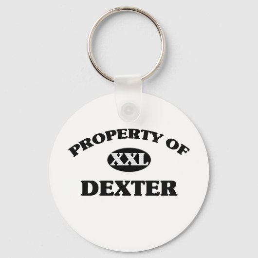 Porte-clés Propriété de DEXTER (Recto)