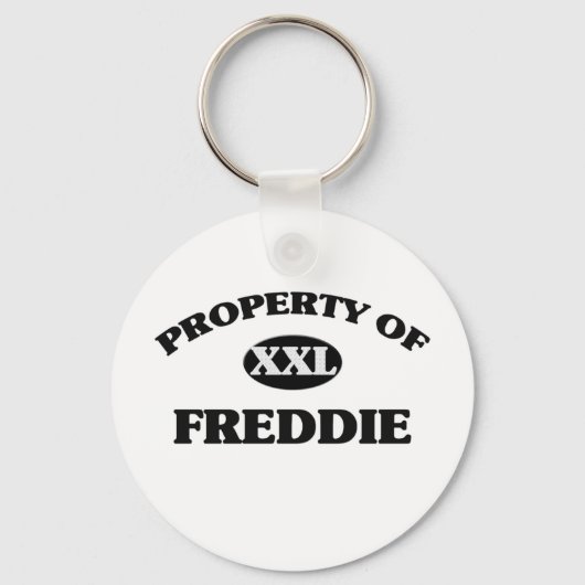 Porte-clés Propriété de FREDDIE (Recto)