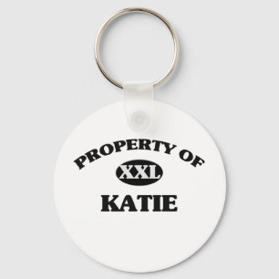 Porte-clés Propriété de KATIE