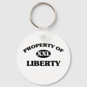 Porte-clés Propriété de la LIBERTÉ
