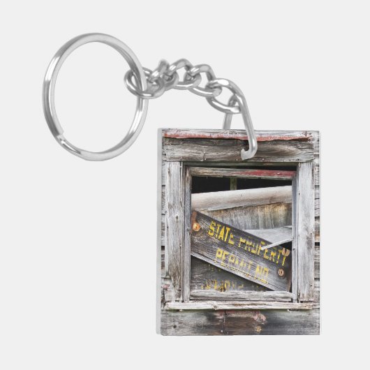 Porte-clés Propriété de l'État (Devant gauche)