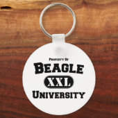 Porte-clés Propriété de l'Université Beagle (Recto)