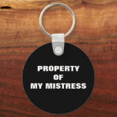PORTE-CLÉS PROPRIÉTÉ DE MA MISÈRE (Recto)