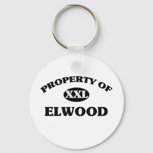 Porte-clés Propriété d'ELWOOD