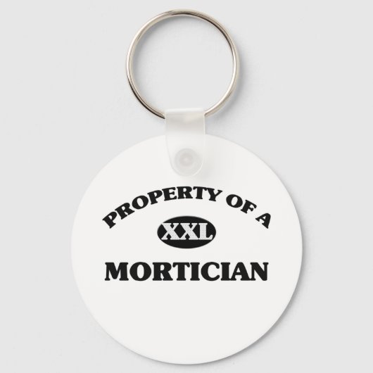 Porte-clés Propriété d'un MORTICIEN (Recto)
