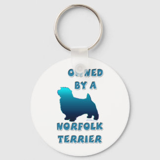 Porte-clés Propriété d'un Norfolk Terrier