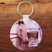 Porte-clés Propriété privée lavender Horse (Recto)