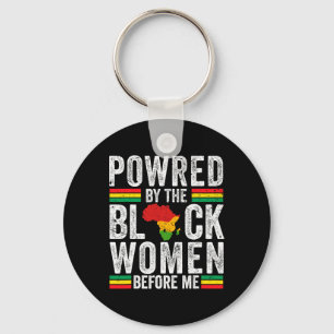 Porte-clés Propulsé Par Les Femmes Noires Avant Moi Histoire