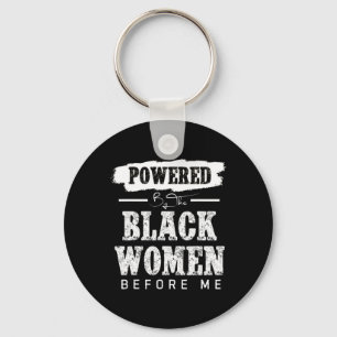 Porte-clés Propulsé Par Les Femmes Noires Avant Moi Histoire