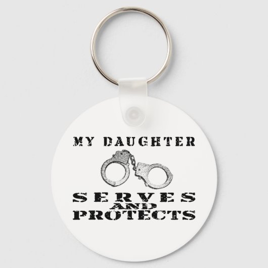 Porte-clés Protection de la fille - Casquette (Recto)