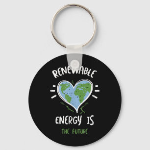 Porte-clés Protection de l'environnement_ Énergie Renouvelabl
