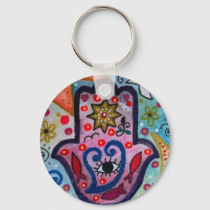PORTE-CLÉS PROTECTION OCULAIRE DU SOLEIL DE JUDAICA HAMSA