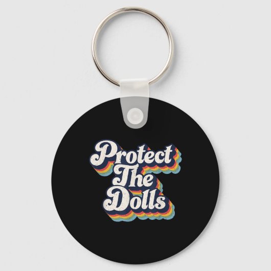 Porte-clés Protéger les poupées - Trans Femmes Solidarité Rét (Recto)