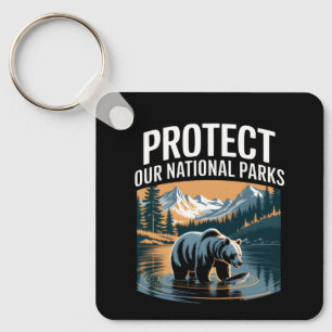 Porte-clés Protéger nos parcs nationaux