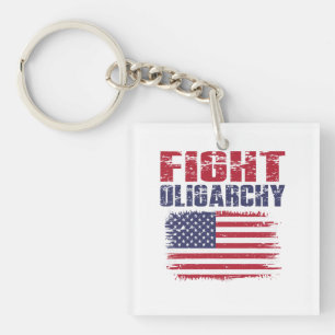 Porte-clés Protestation contre l'Oligarchie
