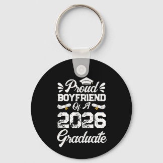 Porte-clés Proud Boyfriend of A Class 2026 Graduation Grad