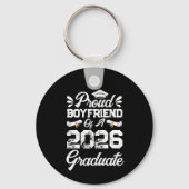 Porte-clés Proud Boyfriend of A Class 2026 Graduation Grad (Verso)