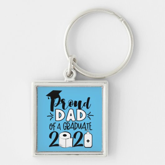 Porte-clés Proud Dad of a Graduate - 2021 (Devant)