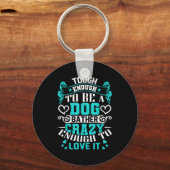 Porte-clés Proud Dog Bather Insrational Quotes Funny Groomer  (Recto)