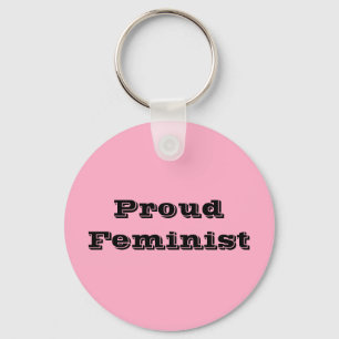 Porte-clés Proud Feminist